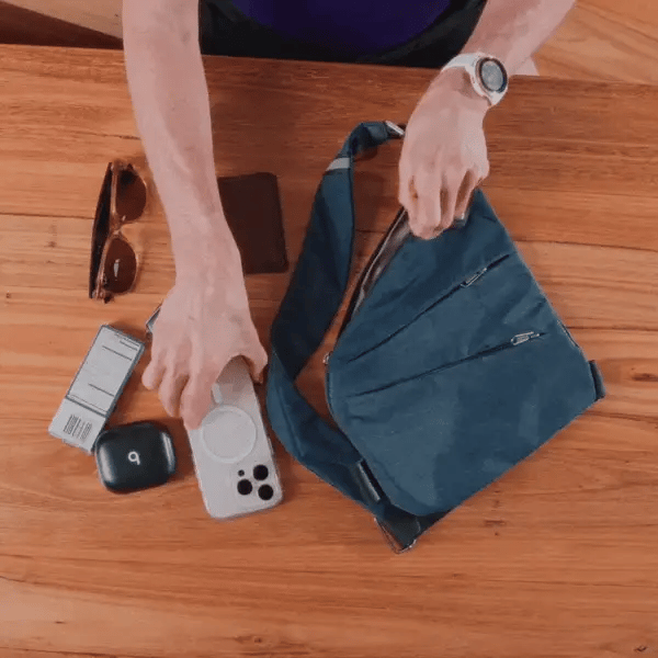 🎒 Anti-Theft Crossbody Sling Bag