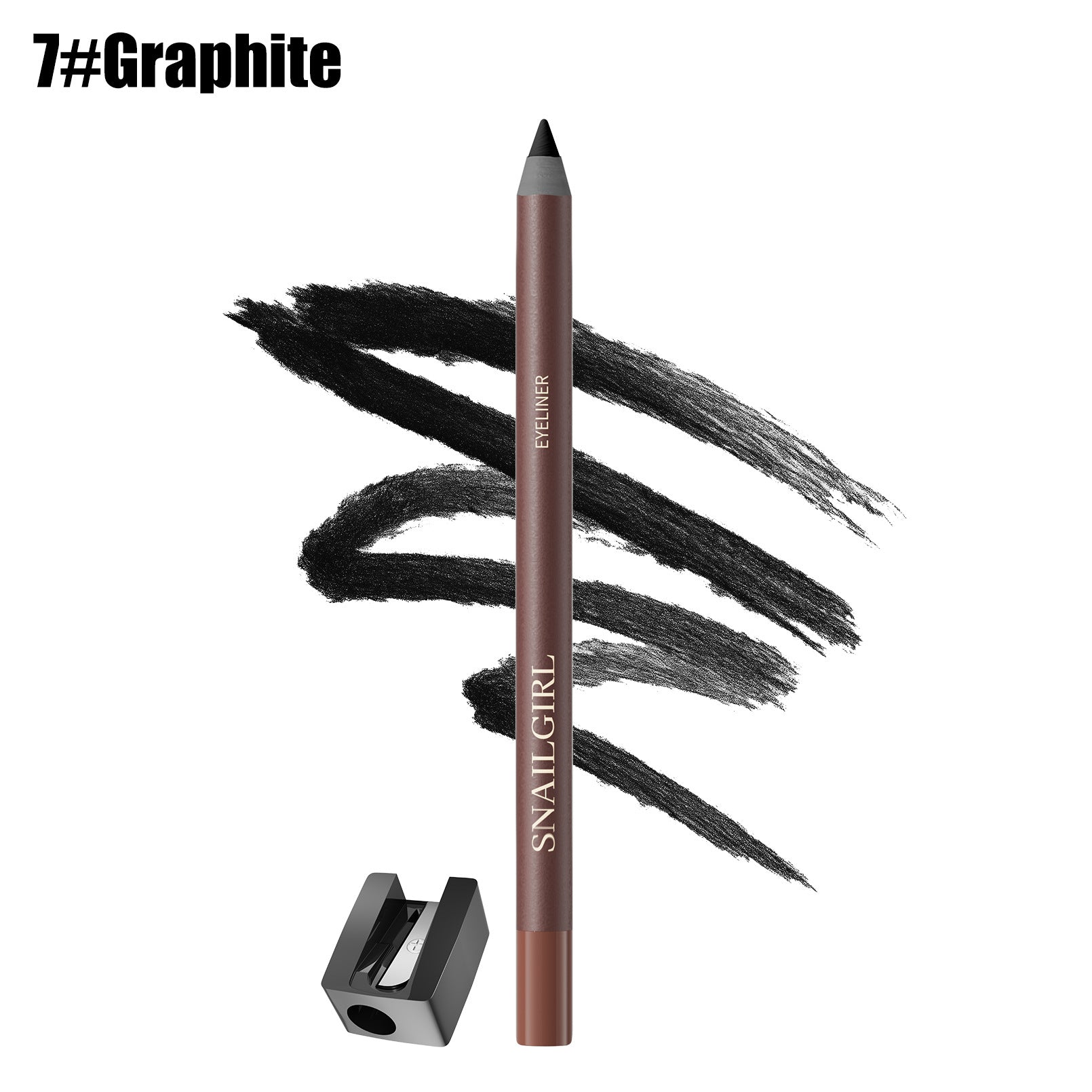 🌟24 HR Waterproof Eyeliner Duo Sharpenable Eye Pencil