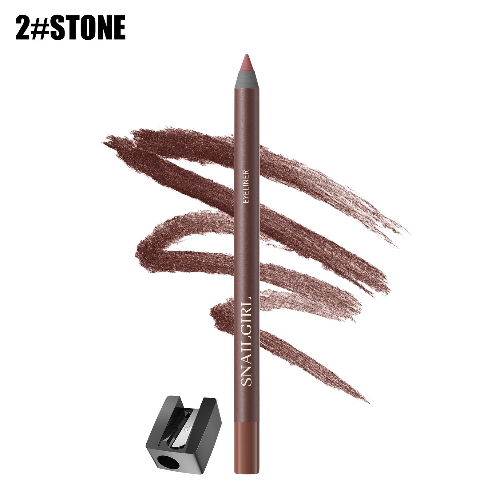 🌟24 HR Waterproof Eyeliner Duo Sharpenable Eye Pencil
