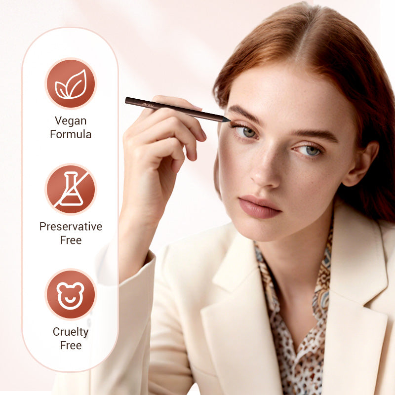 🌟24 HR Waterproof Eyeliner Duo Sharpenable Eye Pencil