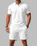 R·L™  Men’s Premium Casual Two-Piece Set – Breathable T-Shirt & Shorts
