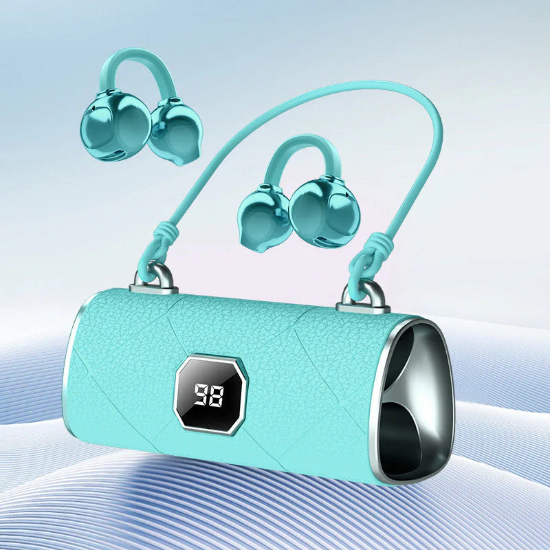 Clip-On Wireless Headphones Chic Wear